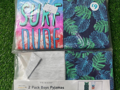 2pk Dude Short Pyjamas