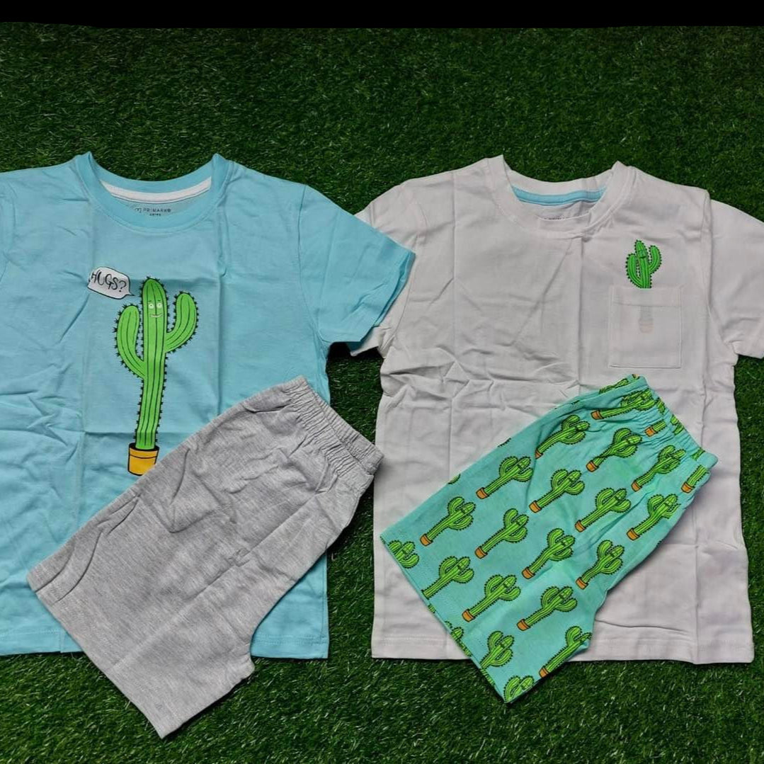 2pk Cactus Short Pyjamas