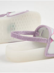Pastel Unicorn Light Up Back Strap Sliders