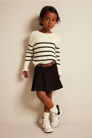 Rib-knit jumper