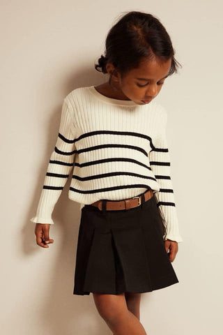 Rib-knit jumper