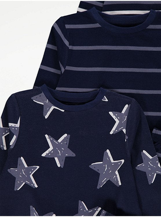 Stars and Stripes Pyjamas 3 Pack