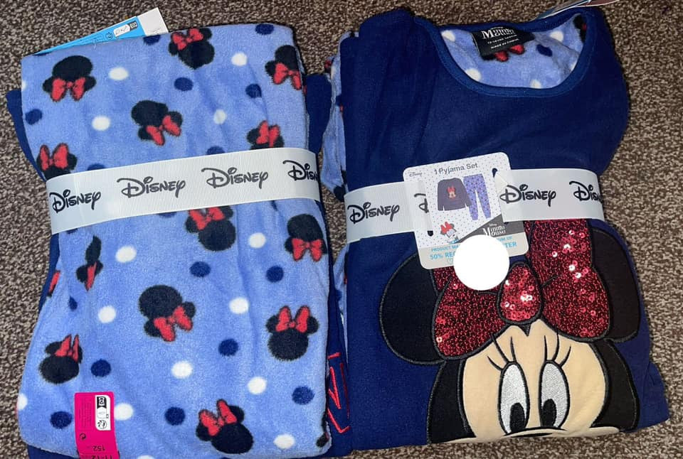 Fleece Minnie Pyjamas Set Primark