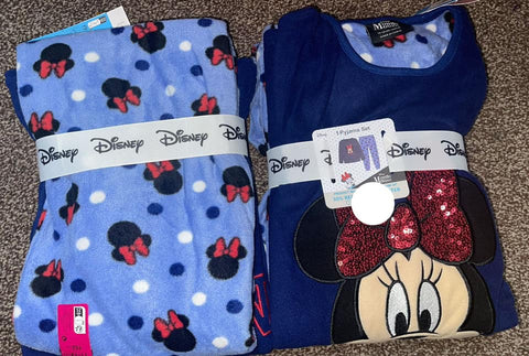 Fleece Minnie Pyjamas Set Primark