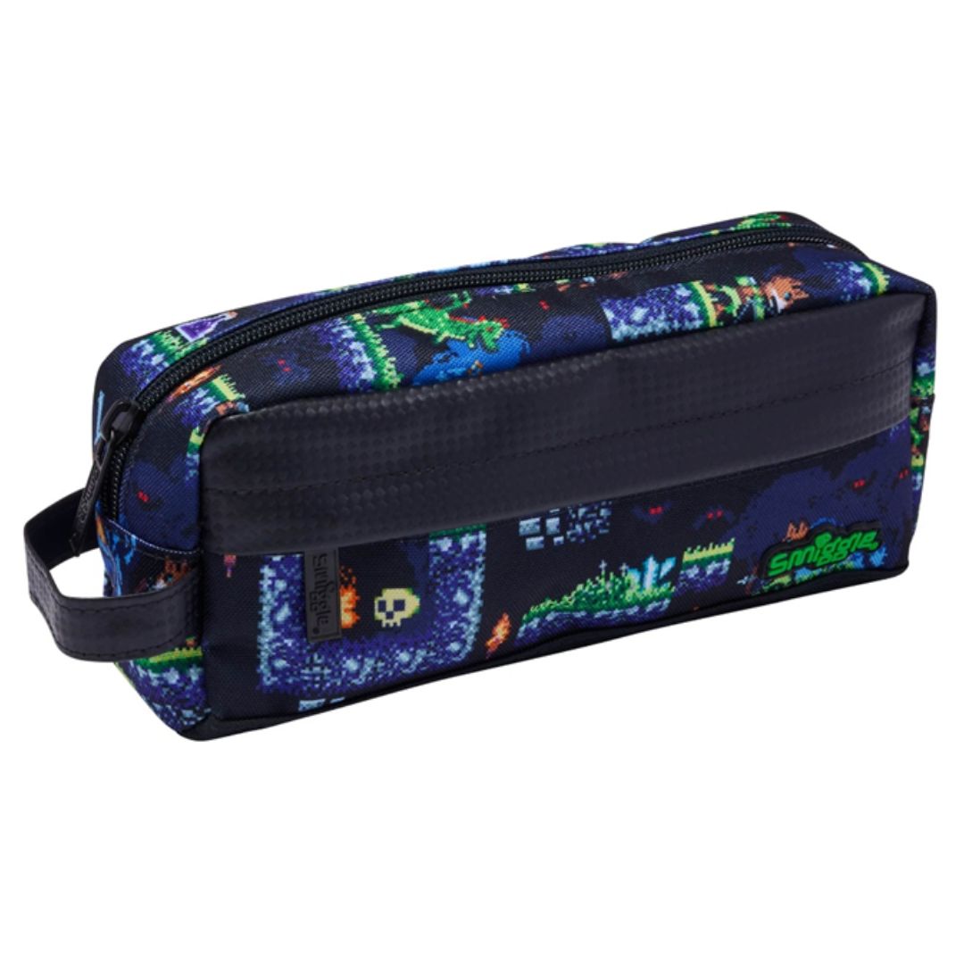 Smiggle Kids Pixel Retro Gaming Pencil Case