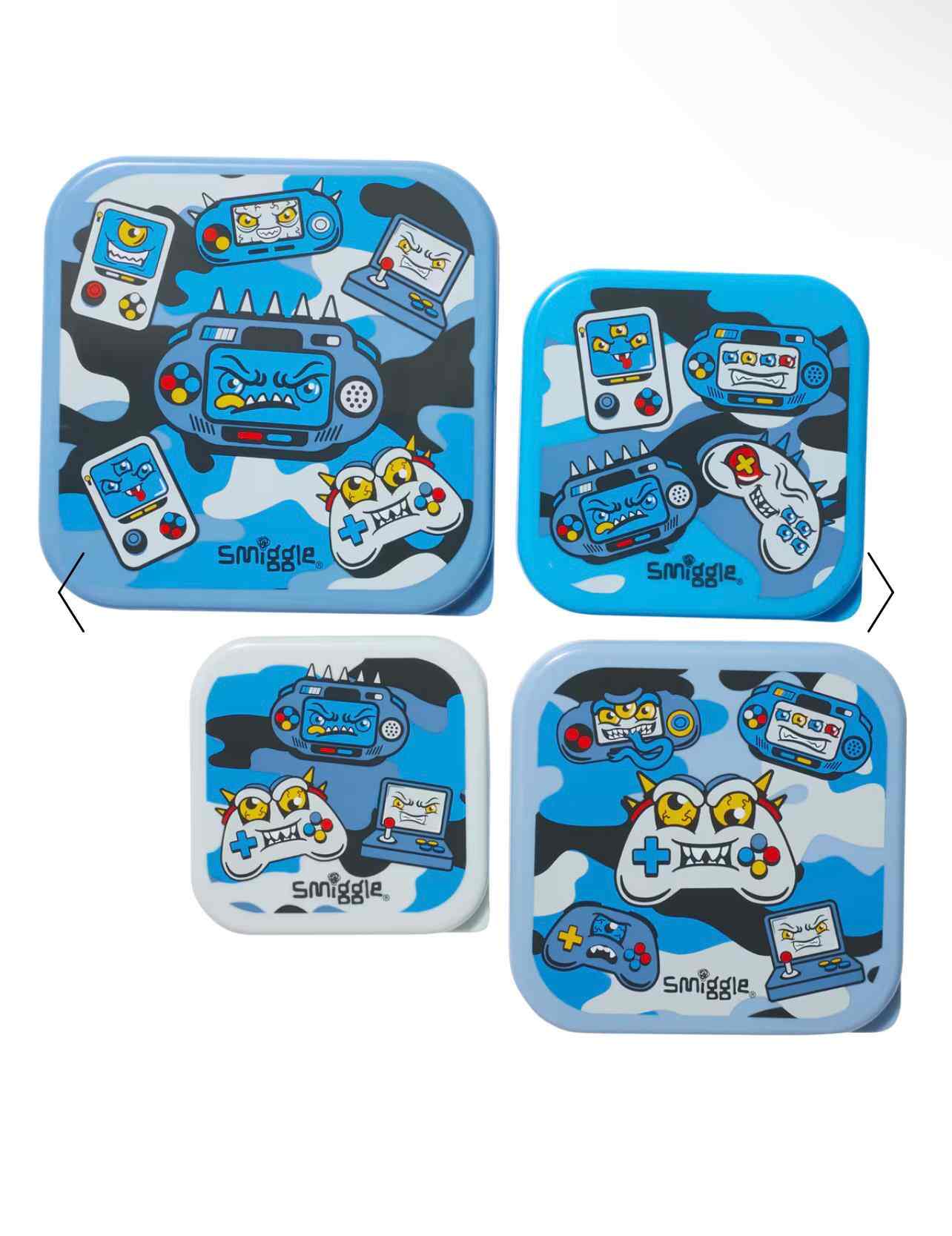 Smiggle Away 4 in 1 lunch boxes set