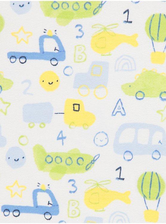 George Pastel Vehicle Sunshine Short Pyjamas 2 Pack