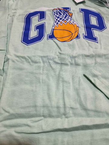 Basket Ball Print Logo T-Shirt Gap