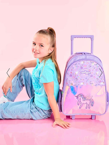 Trolley Backpack With Light Up Wheels