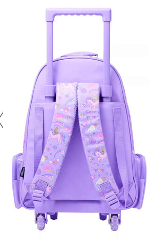 Trolley Backpack With Light Up Wheels
