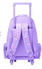 Trolley Backpack With Light Up Wheels