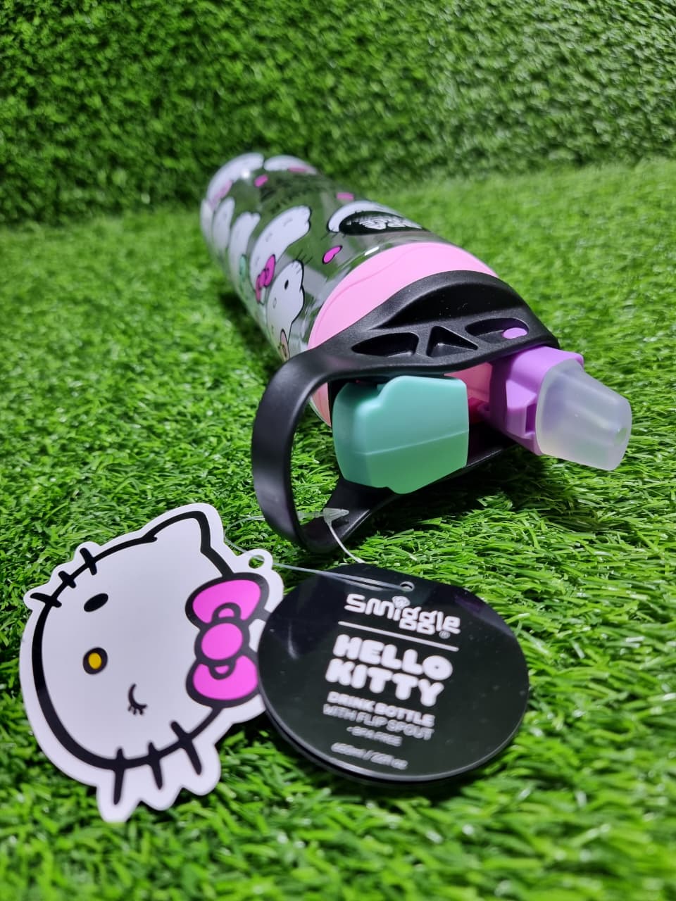 Plastic Flip Drink Bottle 650Ml