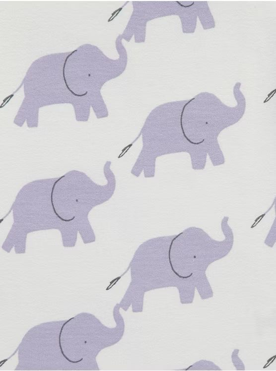 Giraffe and Elephant Short Sleeve Pyjamas 2 Pack