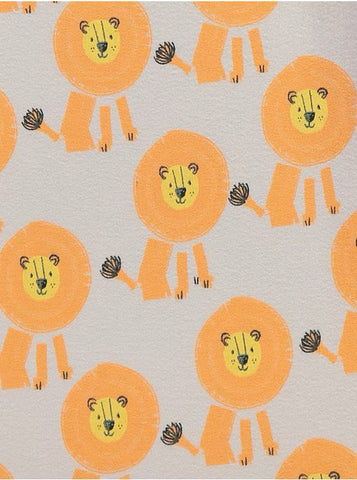 Lion and Zebra Short Sleeve Pyjamas 2 Pack