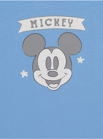 Disney Mickey Mouse Stripe Long Sleeve Pyjamas 2 Pack