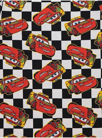 Disney Cars Checked Pyjamas 3 Pack