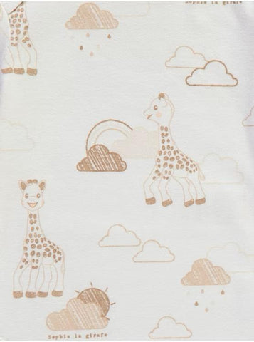 Sophia la Girafe Short Sleeve Bodysuits 7 Pack
