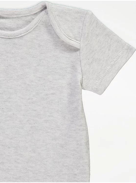 Neutral Short Sleeve Bodysuits 7 Pack