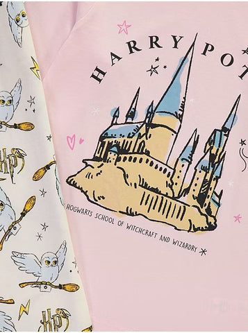 Harry Potter Hedwig Hogwarts Pyjamas 3 Pack