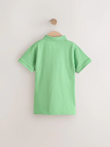 Next Apple Green Short Sleeve Polo Shirt