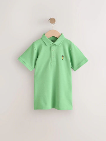 Next Apple Green Short Sleeve Polo Shirt