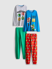2pk Printed  Mario Pajamas