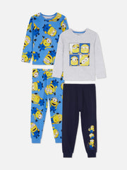 2pk Printed  Minions Pajamas