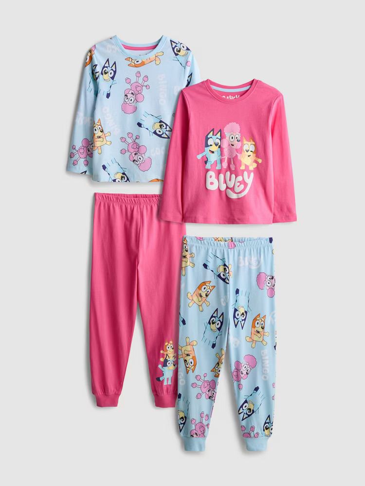 2pk Printed  Bluey Pajamas