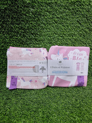 Primark 2pk Unicorn Print Pajamas