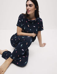 Pure Cotton Printed Pyjama Set (Copy)