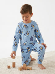 Primark Kids Bluey Printed Plush Fleece Pyjama Set