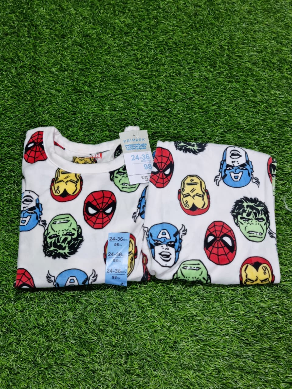 Primark Marvel Avengers Toddler Fleece Pyjamas