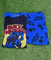 Marvel Black Panther Kids Fleece Pyjama Set for Boys