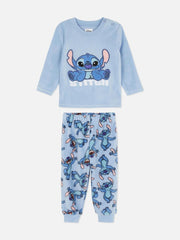 Disney Baby Stitch Soft Fleece Pyjama Set for Toddlers