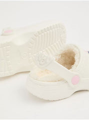 George at ASDA Kids Bluey Fleece Lined Clogs Shoes
