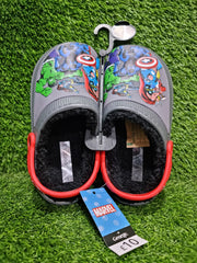 George at ASDA Kids Marvel Avengers Fleece Lined Clogs