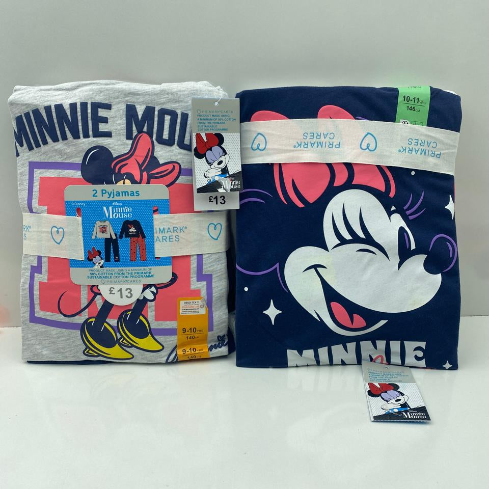 2pk Printed Minnie Pajamas