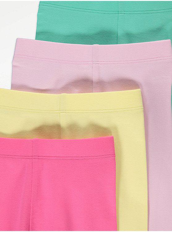 Bright Cropped Leggings 5 Pack