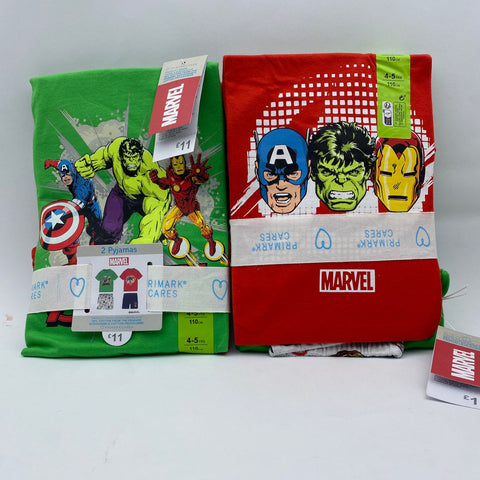 Primark Marvel Avengers 4pcs set