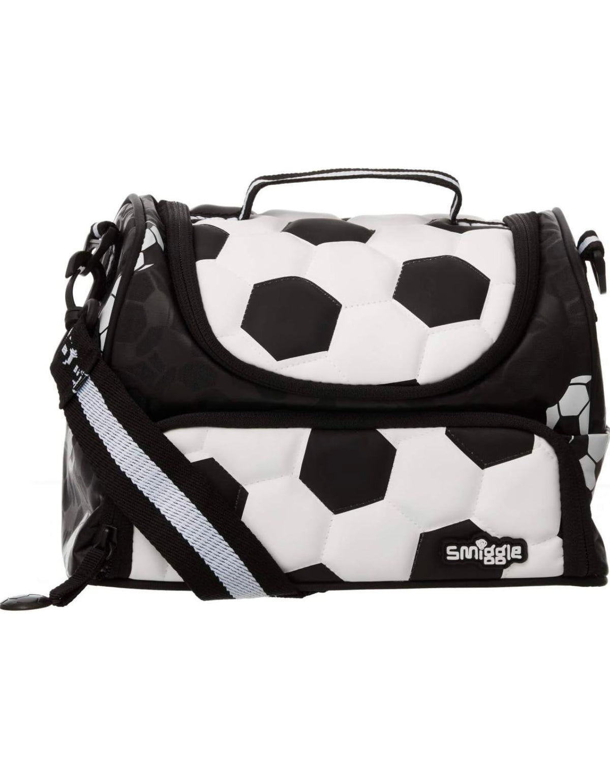 Smiggle Goal Double Tier Lunch Bag With Strap