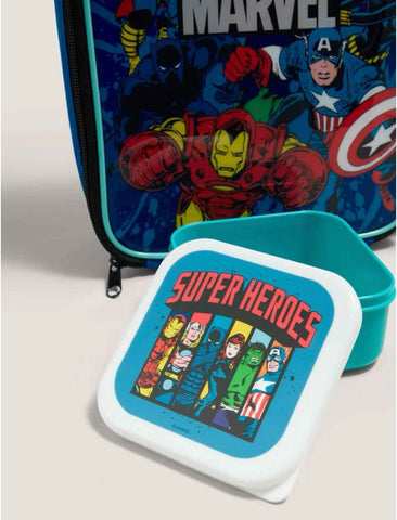 Matalan Marvel Lunch Bag & Snack Box