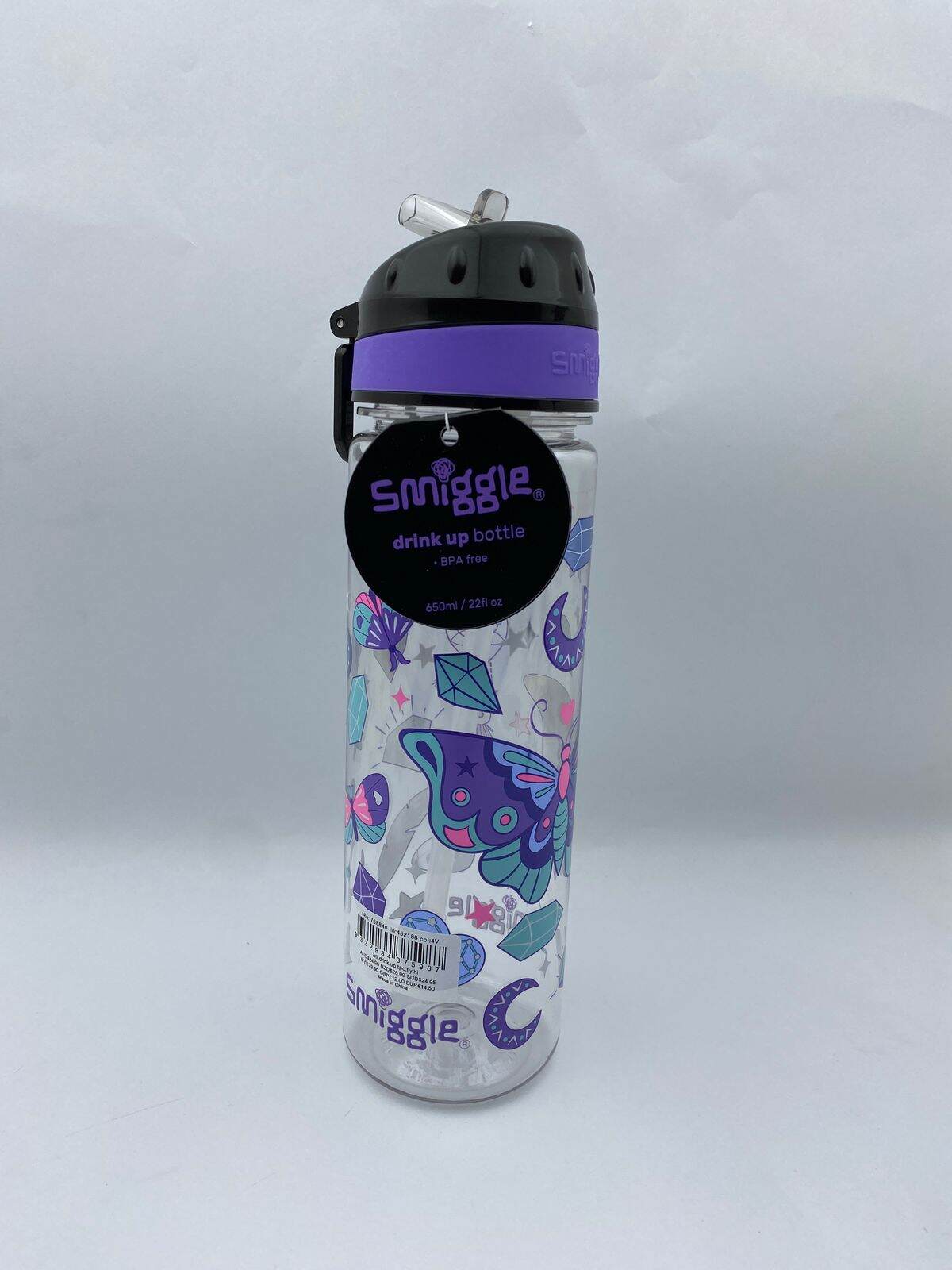 Smiggle Epic Adventures Drink Up Bottle 650Ml