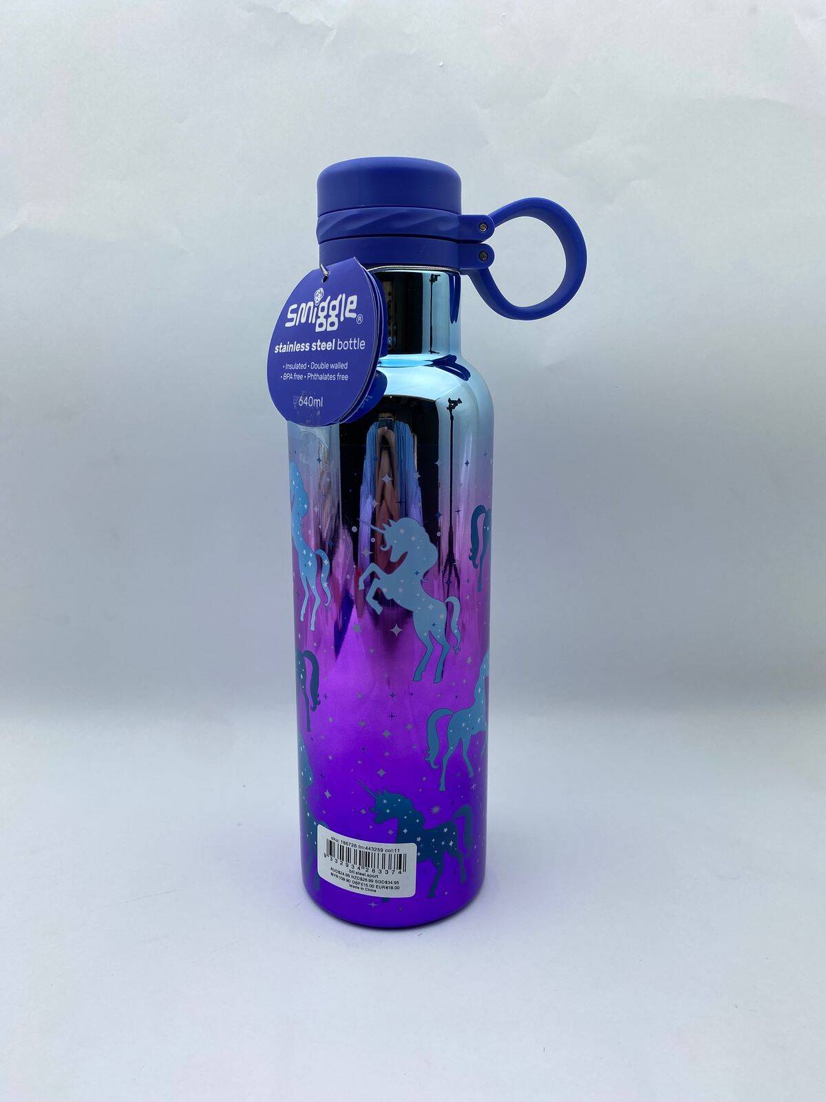 Smiggle Stainless Steel Bottle 500Ml