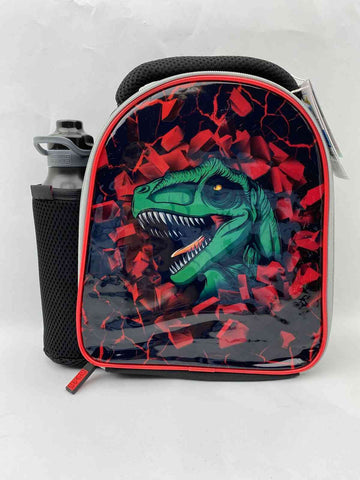 Matalan Jurassic Park Black Lunch Bag & Bottle