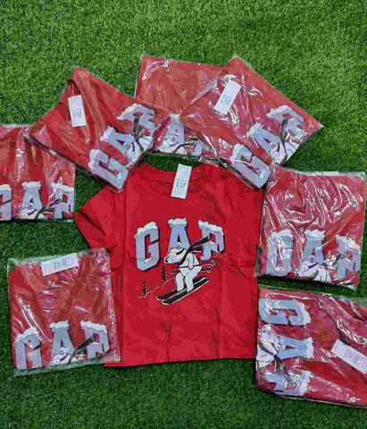 Polar Bear Printed Logo T-Shirt Gap