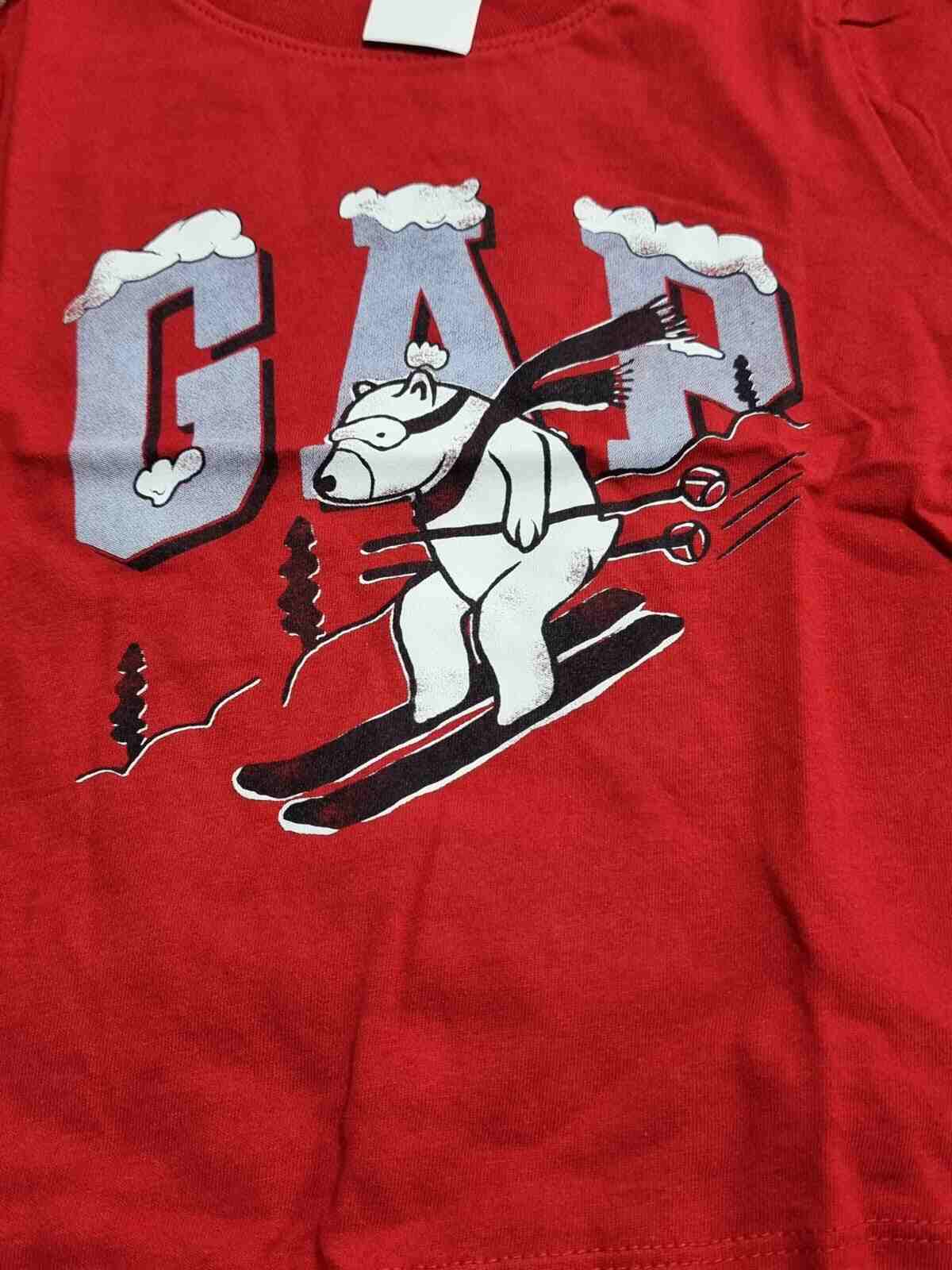 Polar Bear Printed Logo T-Shirt Gap