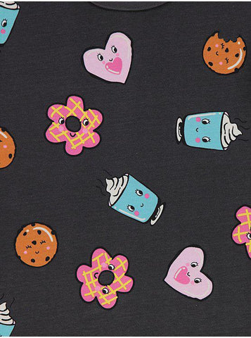 George Multi Color Donut Long Sleeve Pyjamas 3 Pack