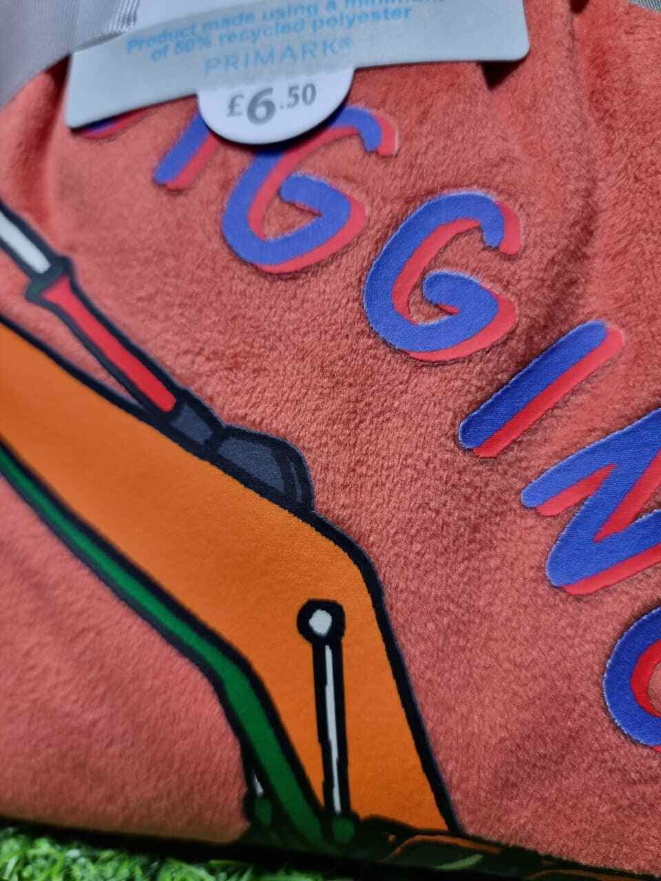 Digger Graphic Cosy Pyjamas