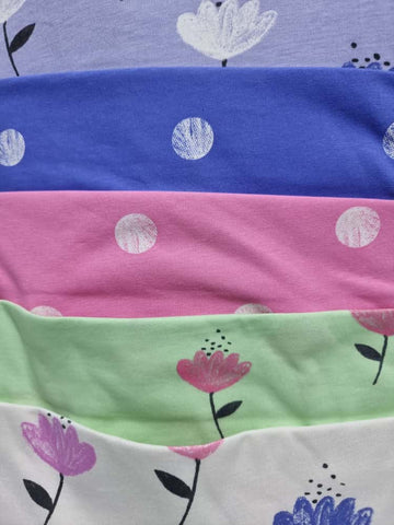 Floral Spot Short Pyjamas 5 Pack