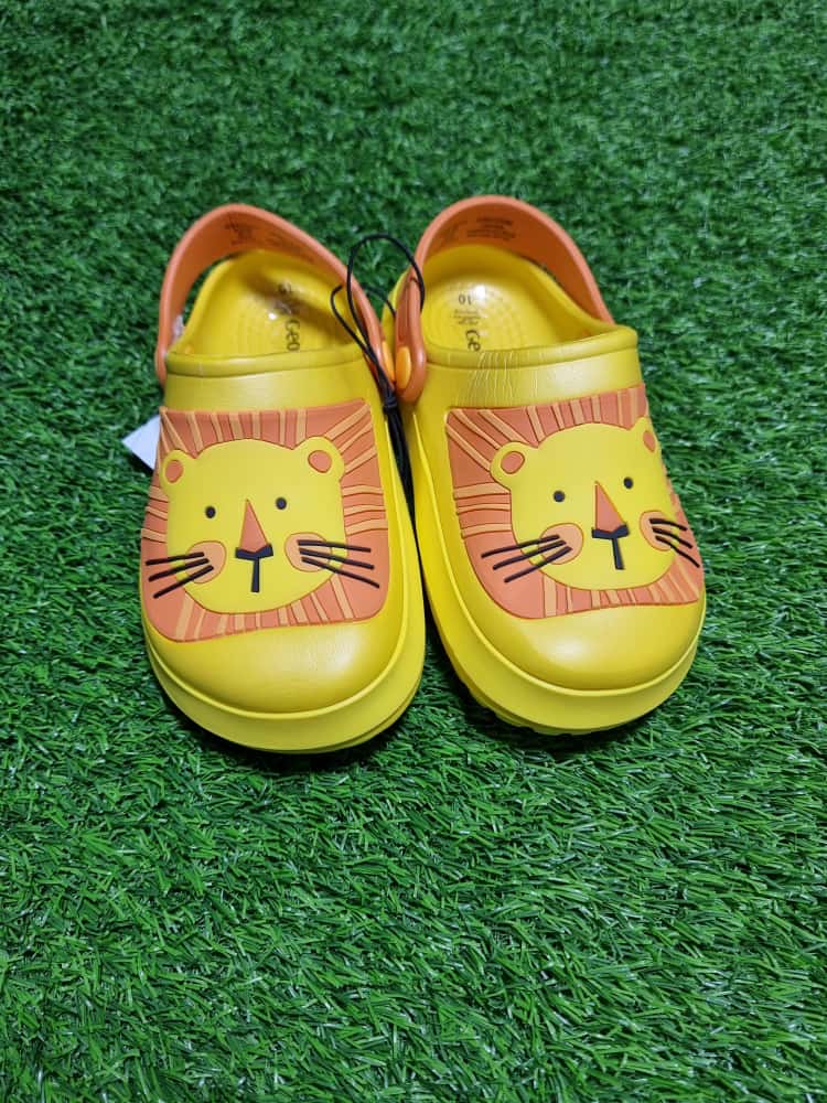 Yellow Lion Clogs